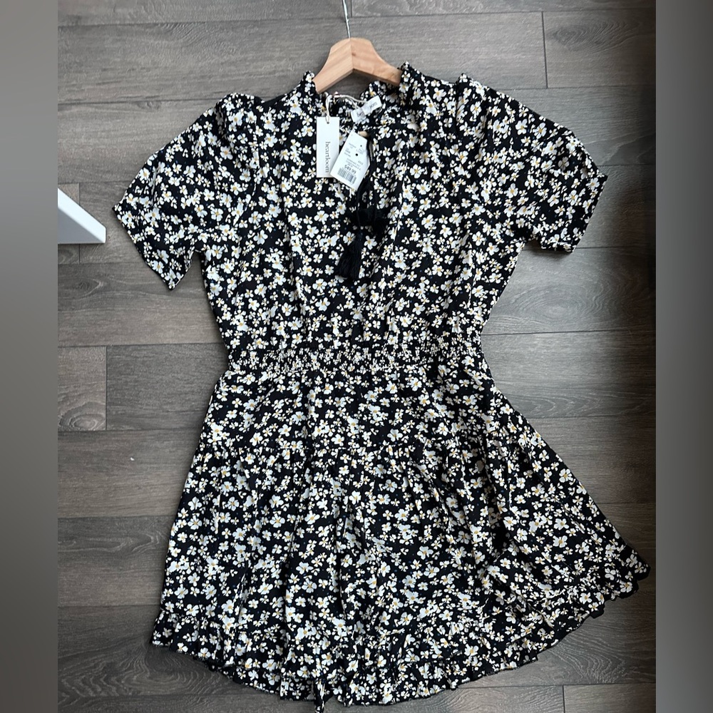 Flower print dress
